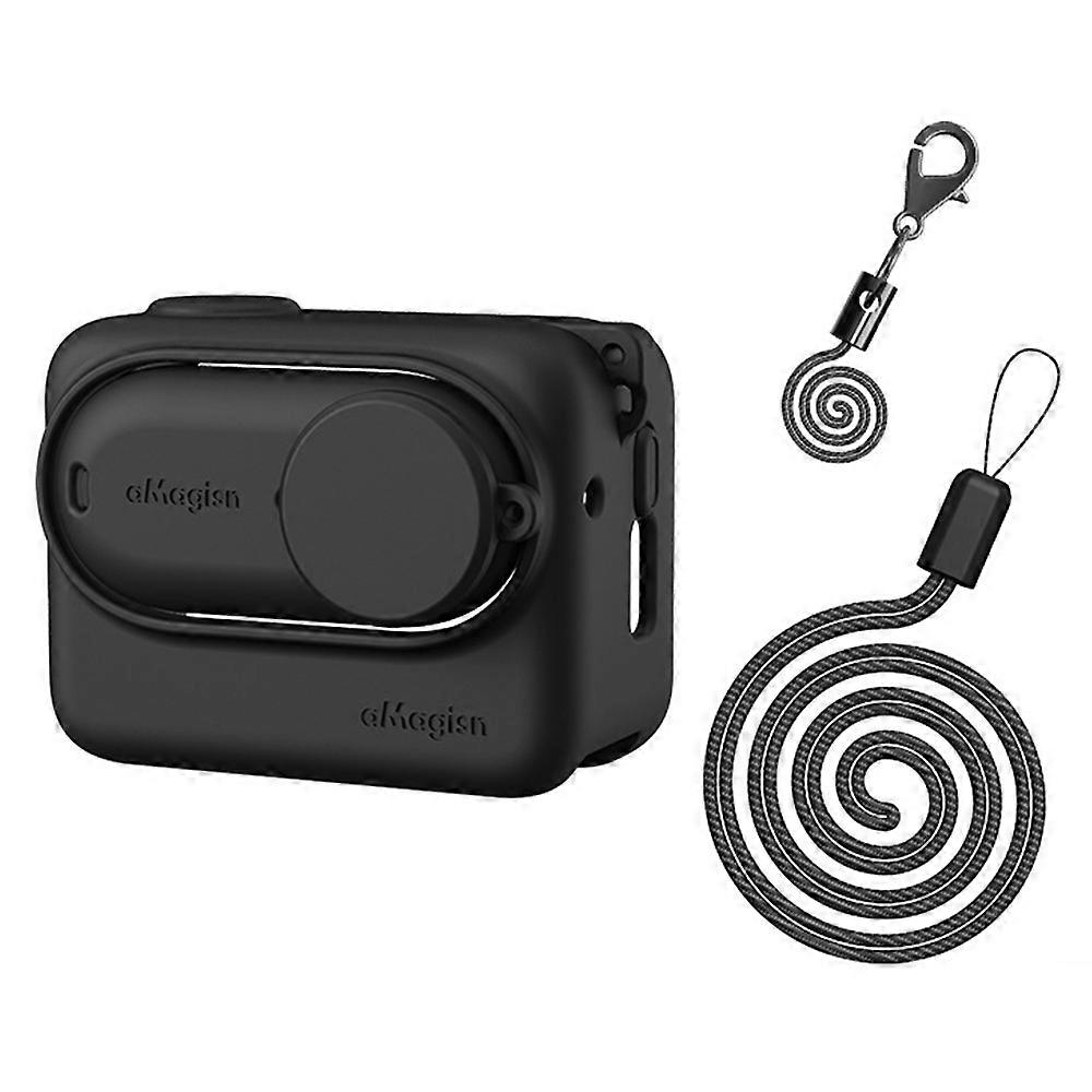 Silicone Protective Case for Insta360 GO 3 Action Camera Shockproof Cover