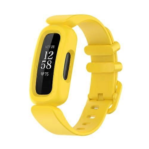 For Fitbit Ace 3 Silicone Integrated Watch Band
