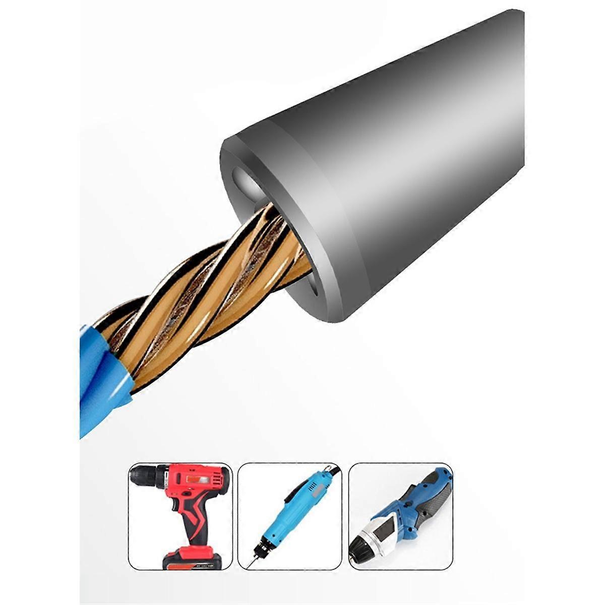 Electrician Wire Stripper Tool,Eight in 1 Wire Twister Tool for Drill,Drill Wire Twister,Quickly Wi