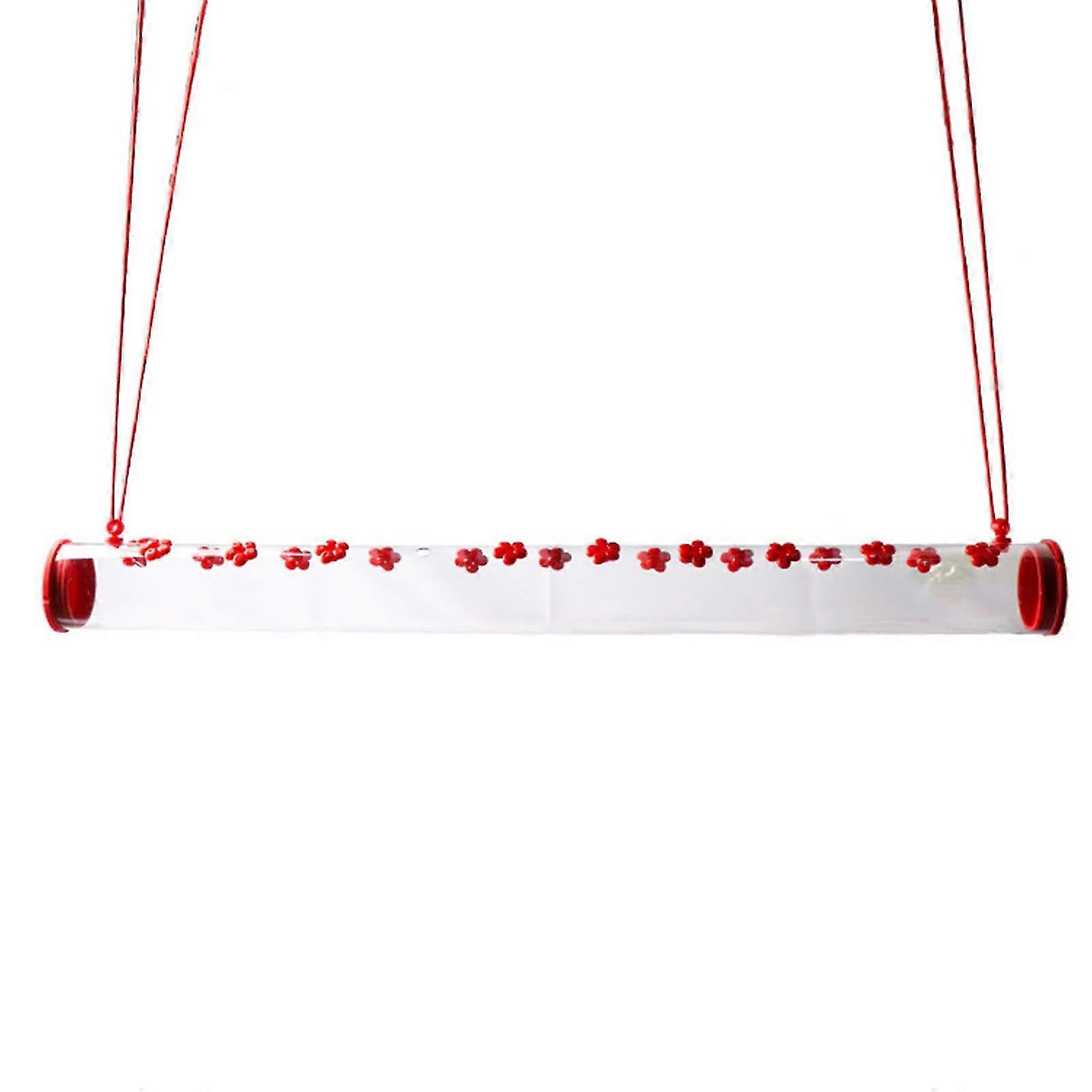 Best Hummingbird Feeder With Hole Birds Feeding Transparent Pipe Easy To Use