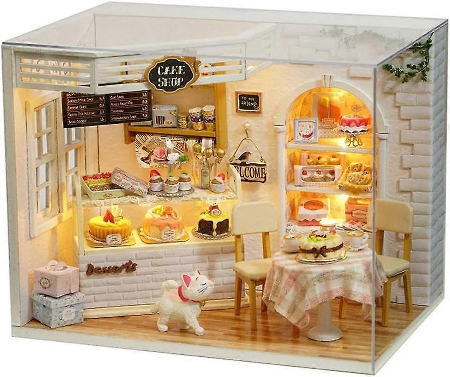 Dollhouse Mini with Furniture, DIY