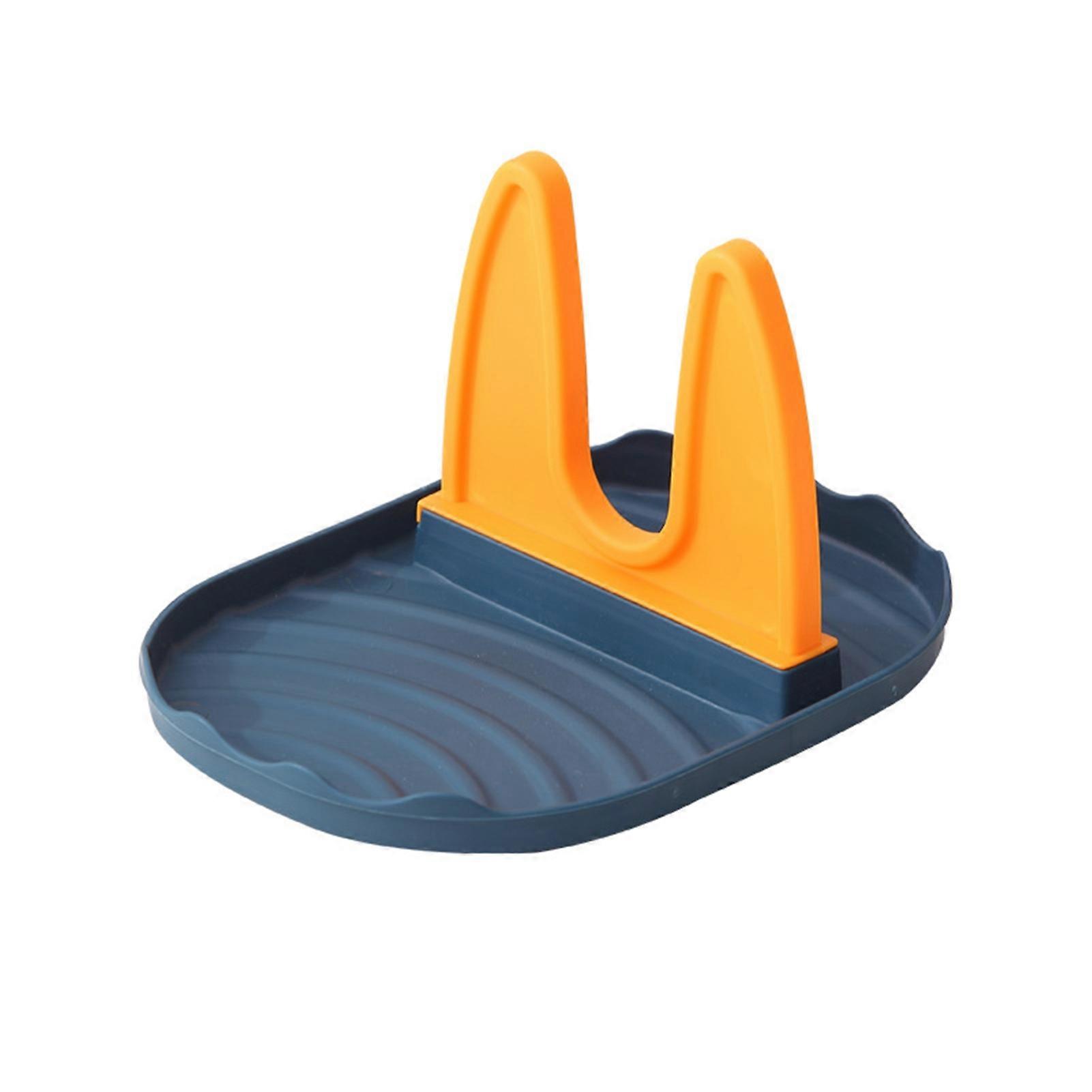 Kitchen Shelf Easy to Clean Detachable Multipurpose Spatula Rack Pan Cover Shelf for Kitchen KAESI