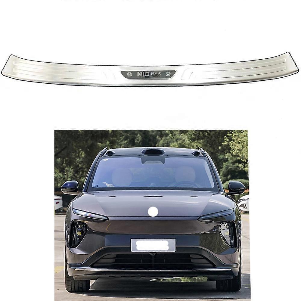 Cars Accessories Rear Bumper Protector Guards For NIO ES6 2023-2024 Trunk Door Sill Trim Plates