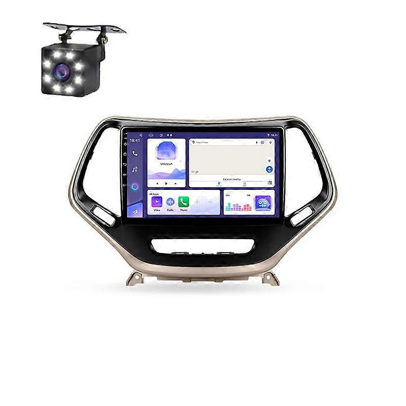 For Jeep Cherokee 5 KL 2014 - 2018 Radio Multimedia Video Player Carplay Navigation GPS