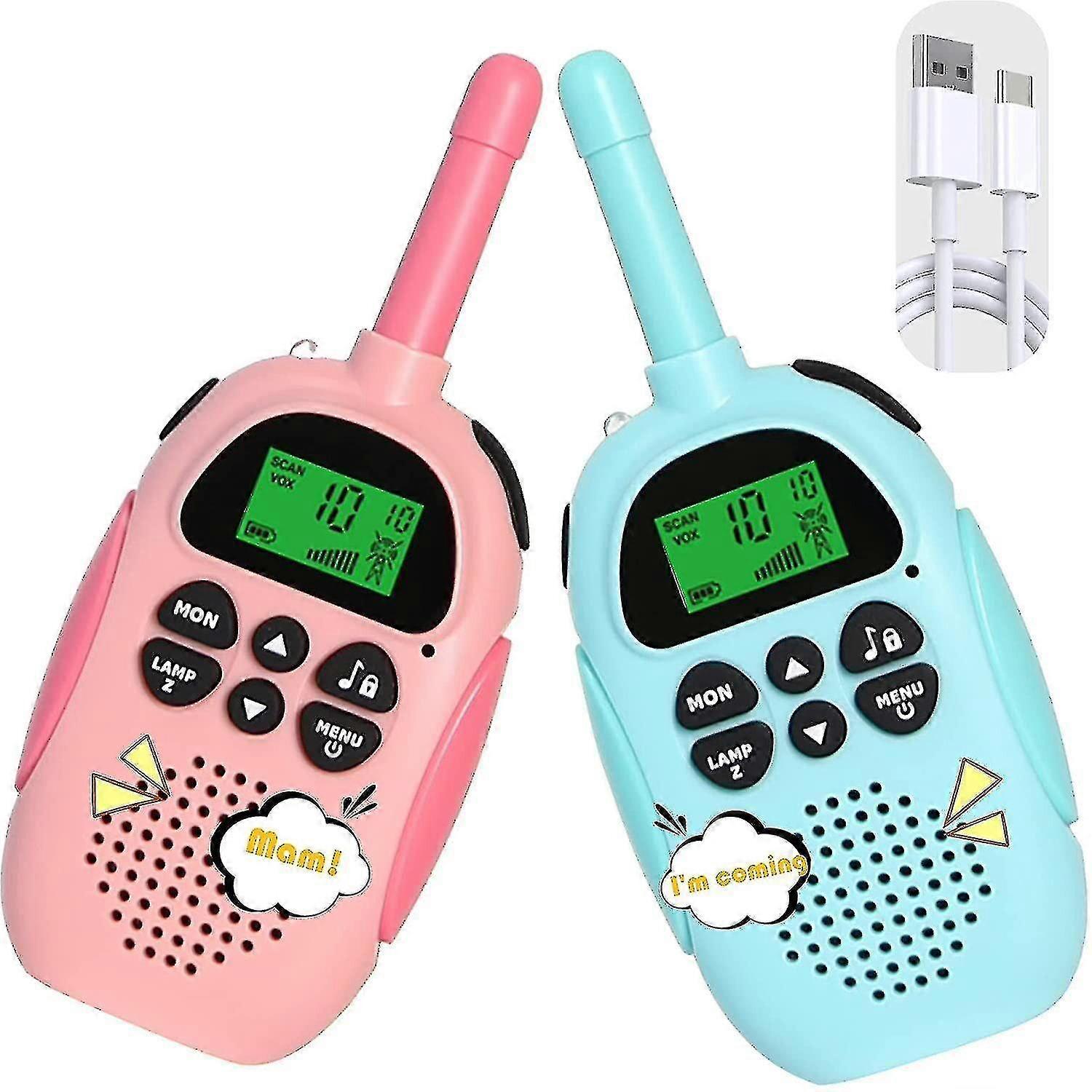 ألعاب أطفال قابلة لإعادة الشحن اسلكية تخاطب ، ألعاب خارجية ل 3 4 5 6 7 8 سنوات من العمر الأولاد والبنات ، حديقة