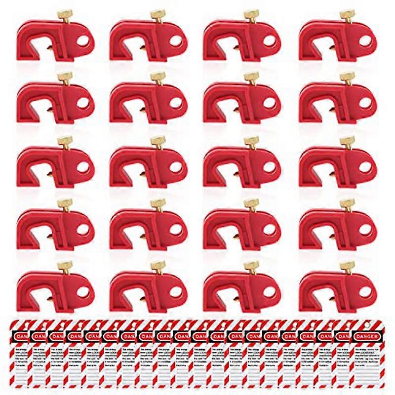 Circuit Breaker Lockout Device Lockout Tagout Tag Kit Breakers Lockout Universal Electrical for Lock Out Tag Out Set