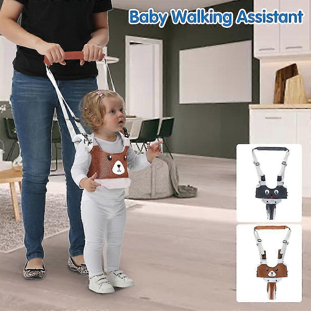 Baby Walking Harness Adjustable Toddler Walking Assistant Hand Held Standing Up Walking Learning Helper