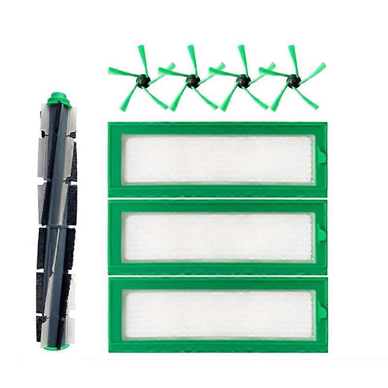 Replacement Parts Accessories Round Brush Filter Side Brush Kit for Kobold VR200 VR300 Vacuum Clean