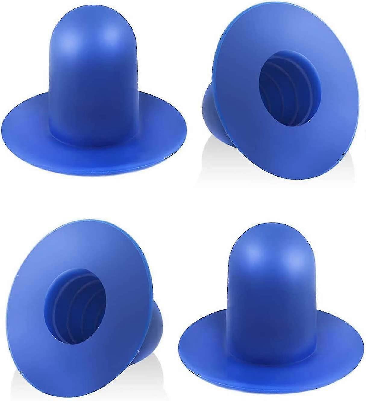4 Pieces Pool Plug Stopper, Replacement Pool Wall Plugs Swimming Pool Filter Pump Strainer Hole Plug Stopper Compatible With Intex And Bestway (blue