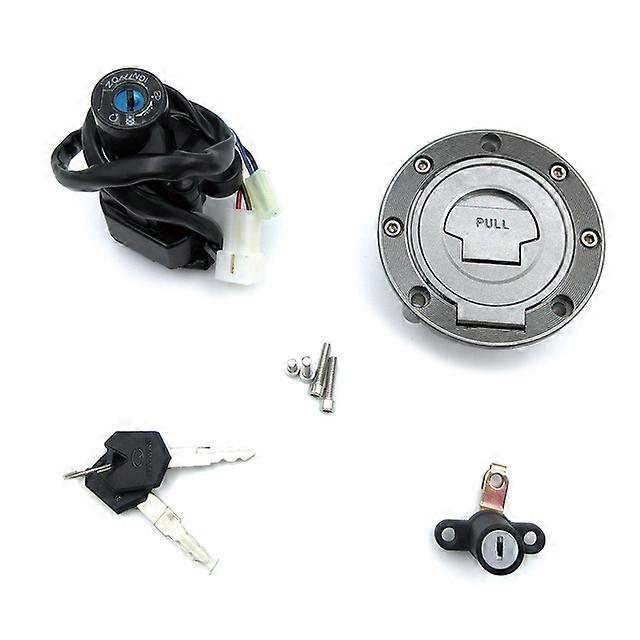 Motorcycle Lgnition Switch Lock Fuel Gas Cap With 2 Keys Set For Yamaha MT03 06-12 YZF R6 R1 XJ6 FJ09 FZ09 FZ07 FJ13 FZ1 FZ6 FZ8