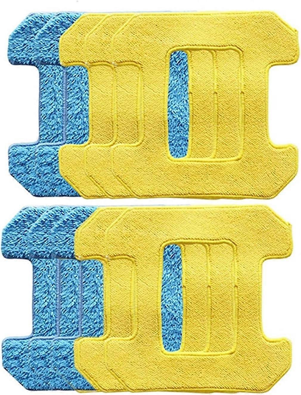 Scrub Mop Pads compatible with HOBOT 298 Window Cleaning Robot Robot Accessories RAG Premium Microfiber material Wet + Dry Cleaning