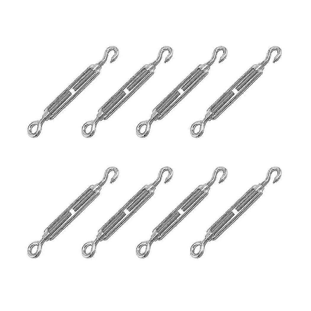 الفولاذ المقاوم للصدأ Turnbuckle الموتر المسمار القطر 5 مم هوك العين سلك حبل الموتر