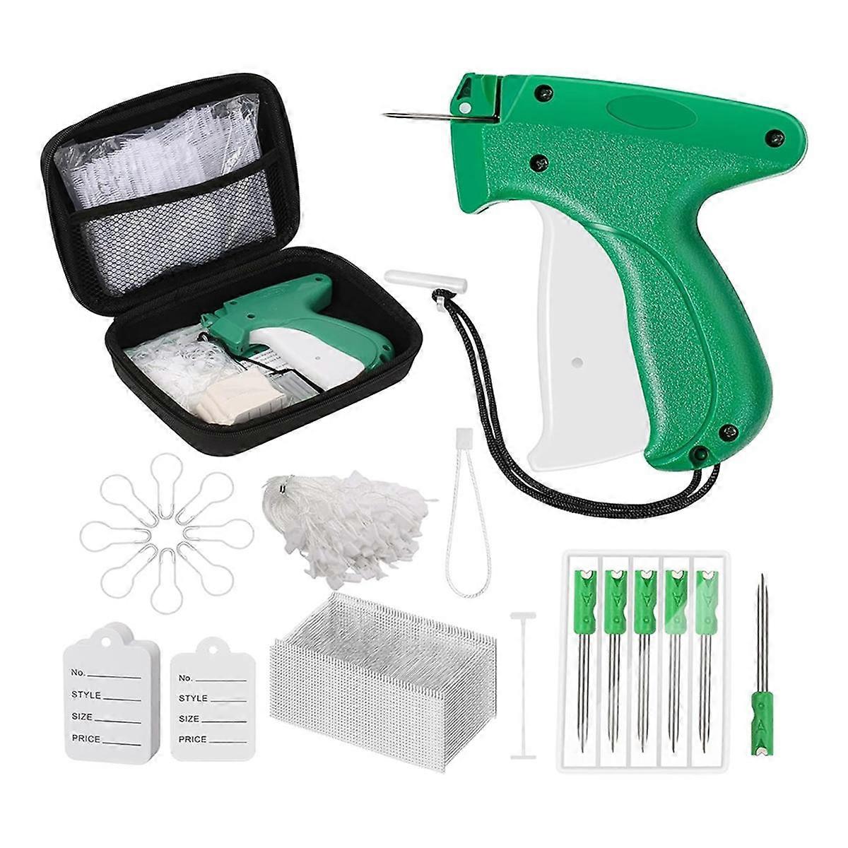 1314 stuks kledingstuklabel, micro-needlegun, 1008 stuks weerhaaksluiting en 6-naalds prijstaggun voor naaien en quilten