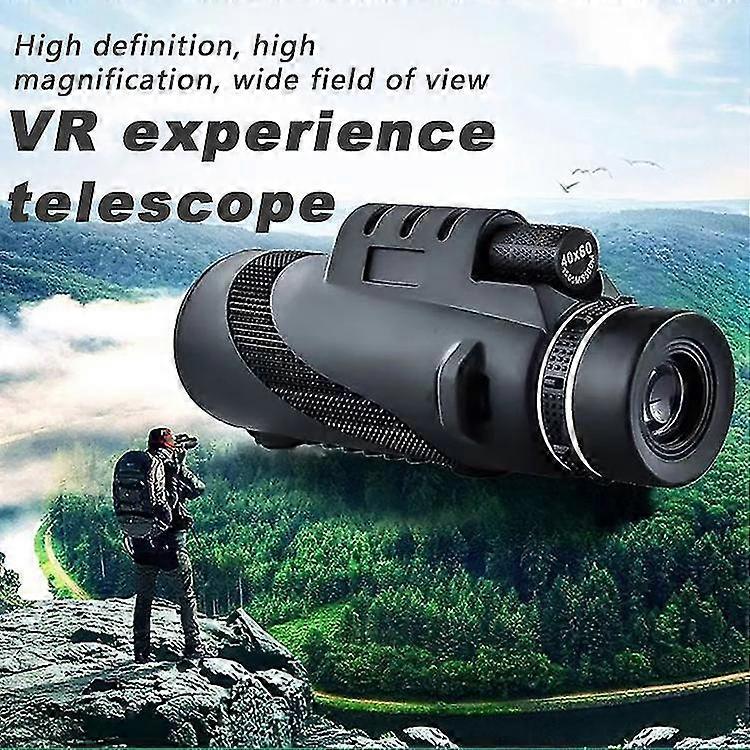 Zoom Tripod 18mm Eyepiece Plastic Shell High Definition 80x100 Magnification For