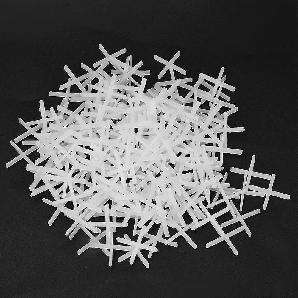 Ceramic Tiler Plastic Tile Spacer 1mm/1.5mm - 2500Pcs, Reusable, for Leveling System