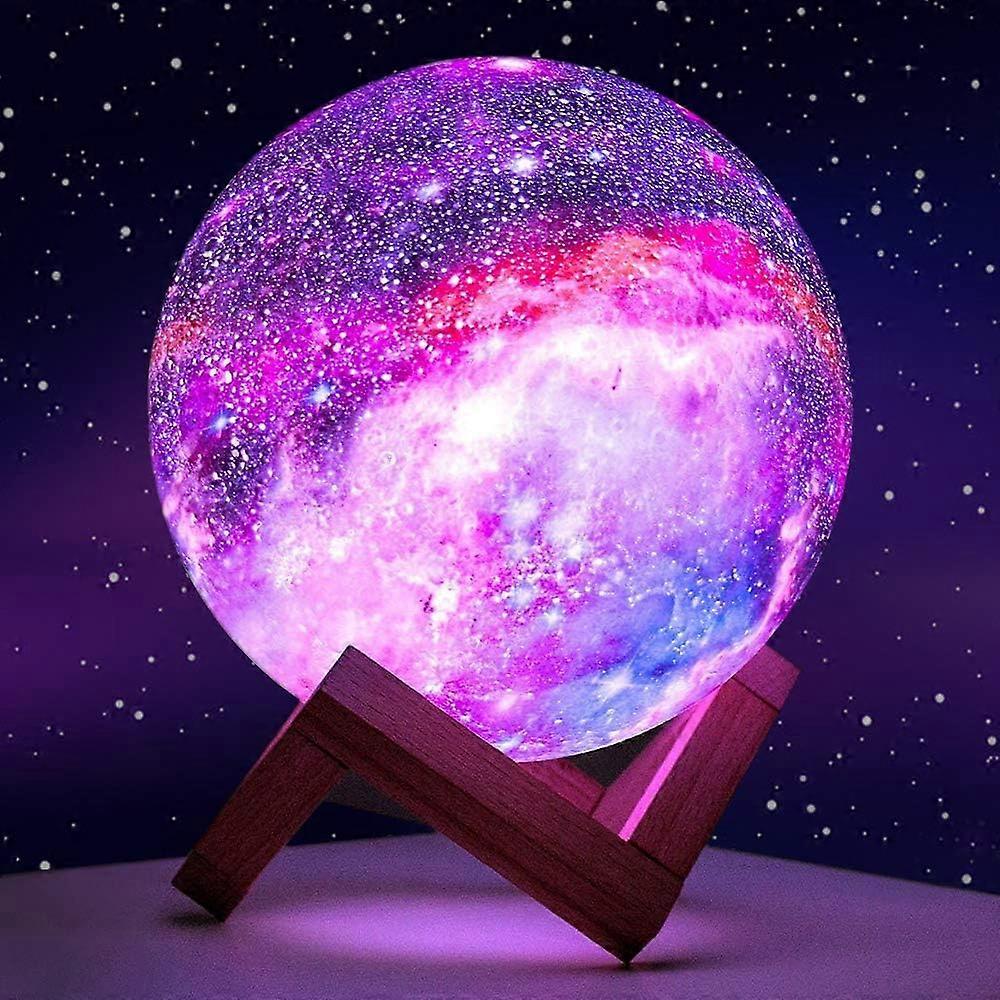 16 Color LED 3D Galaxy Light Star Moon - Children's Toy Light with Remote Control