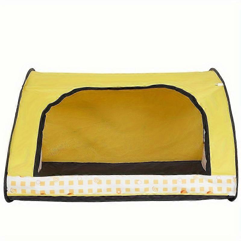 Modern Foldable Pet Playpen - Spacious Cat & Dog Delivery Room With Cotton Material