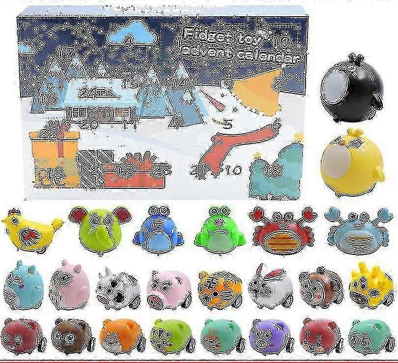 Advent Fidget Toys Stress Relief Fidget Toy Blind Box Kids