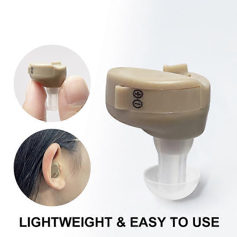 Newest CIC Best Hearing Aid Invisible Super Mini Inside The Ear Sound Amplifier Hearing Aids For Deafness With 312 PR70 Battery