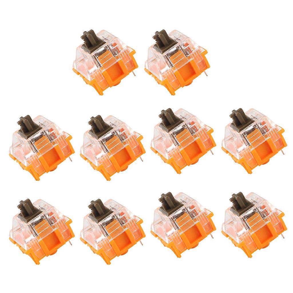 10Pcs TTC 3pin Switches for Mechanical Keyboard Linear Switch 100Million Click