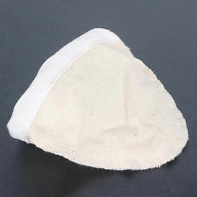 Reusable Coffee Filter Bag Cloth Handmade Coffee Filter Strainer With Wood Handle Filter Pack Pot Flannel Cloth Mesh Basket Tool
