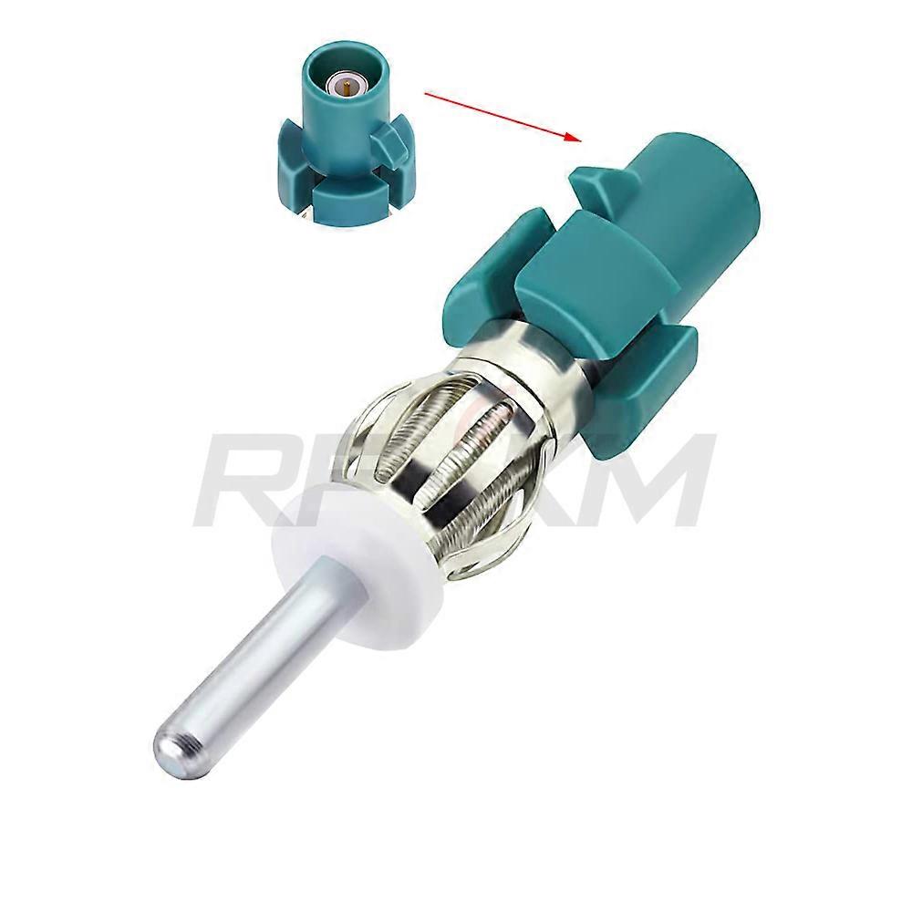 Car Stereo Antenna Adapter FM AM Radio Connector  Fakra to DIN Antenna Plug Converter for Car Receiver