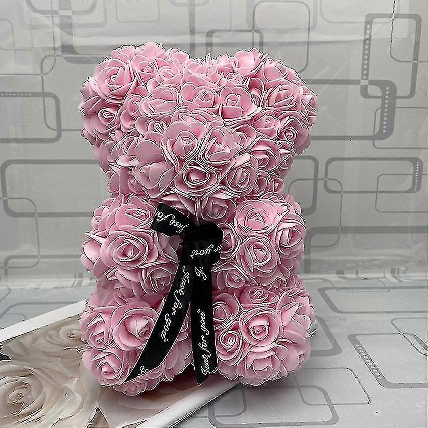 هدية عيد الحب 25 سم روز تيدي بير
