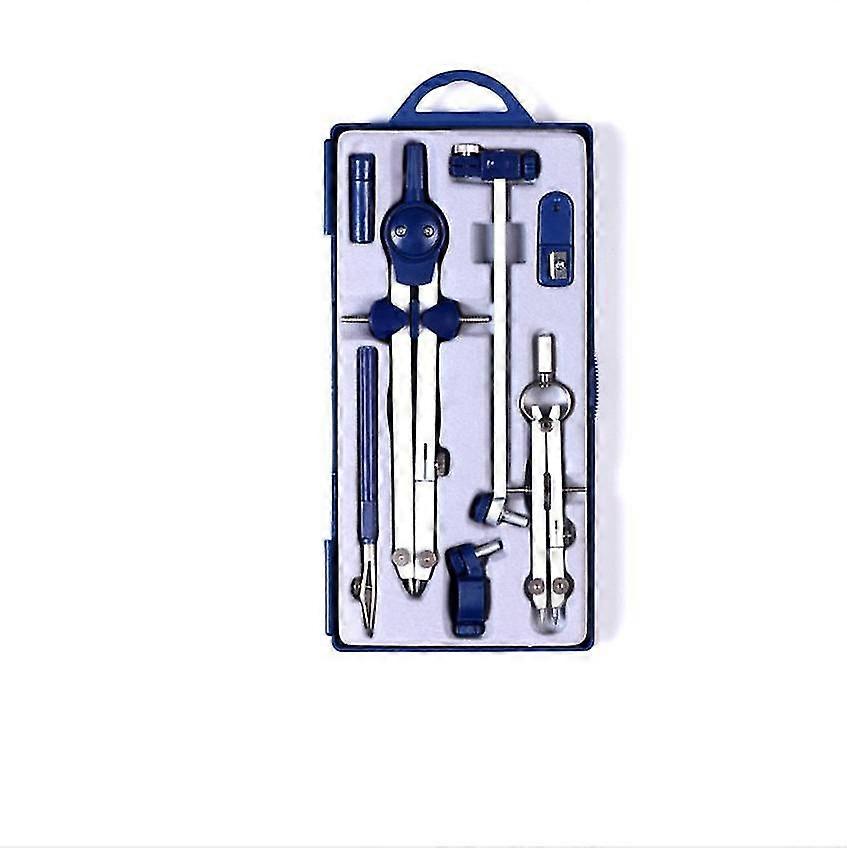 School, Measuring Compass, Geometric Compass, Math Geometry Kit, Metal Compass, For Geometry Maths Geometry Kit (Blue)One Set