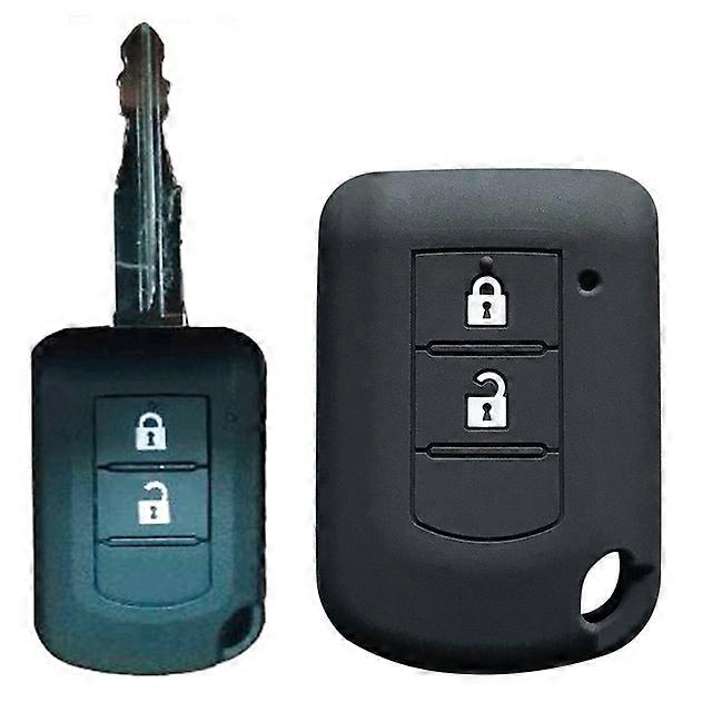 Car Key Cover Case For Mitsubishi ASX ASH Outlander Lancer EX Galant Pajero L200 2 Button Keyring Protector