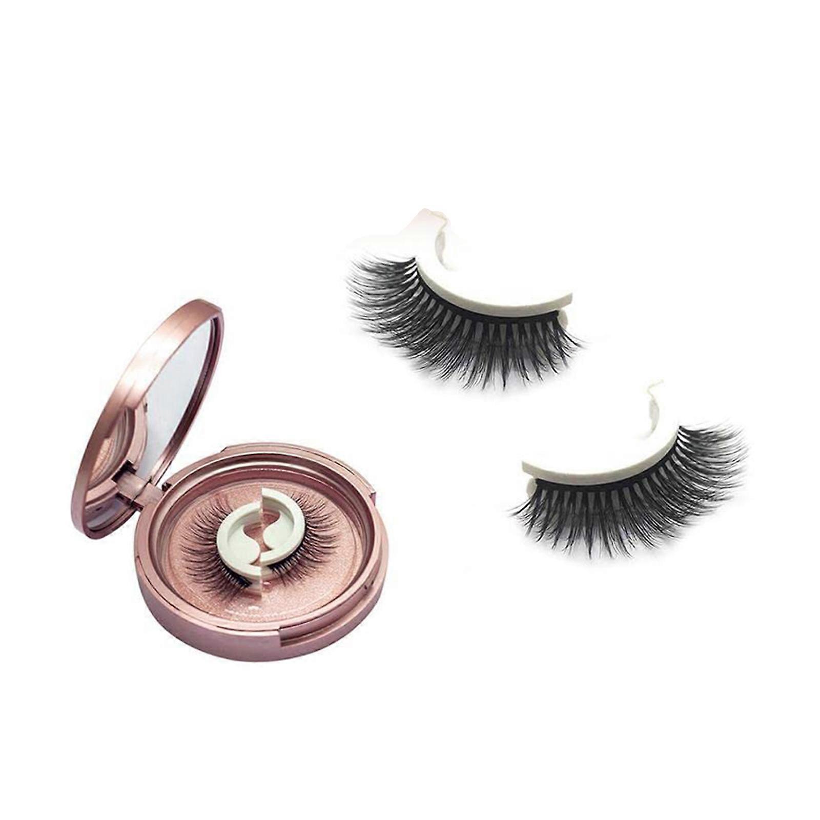 Reusable Self-Adhesive False Eyelash No Glue or Eyeliner Needed Eyelashes Gift