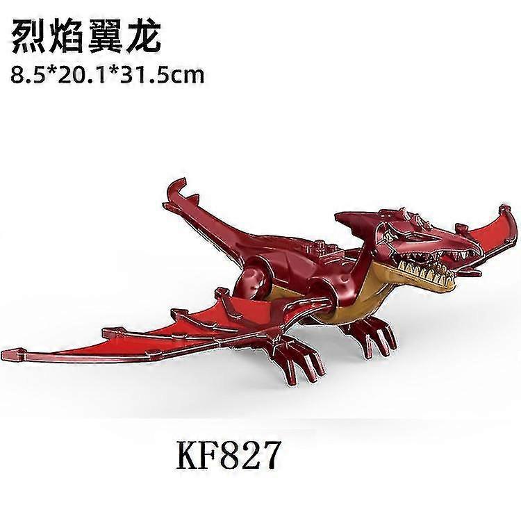 Juguete Kf827 + KF828 Edificio B Ensamblado Edificio Bs Flame Y Ptaur