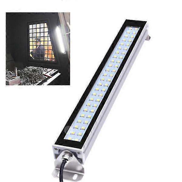 Light Emitting Diode Machine Tool Work Light Waterproof Metal Tempered Square Light CNC Lathe Work Light