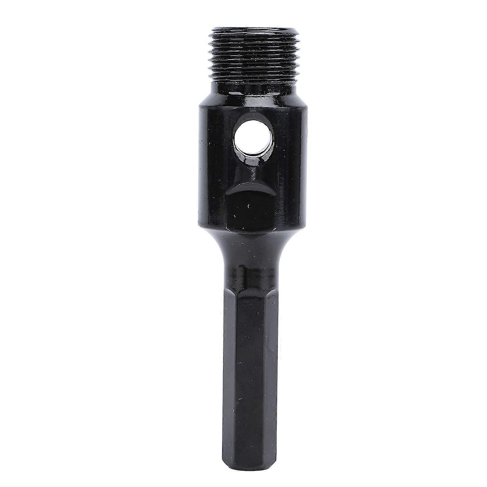 DEWIN Coring Drill Bit Adapter, Concrete Coring Bit with G1/2‑14 Thread to 7/16in Hex Shank Hole Saw Shank Converter for Light Electric Hammer