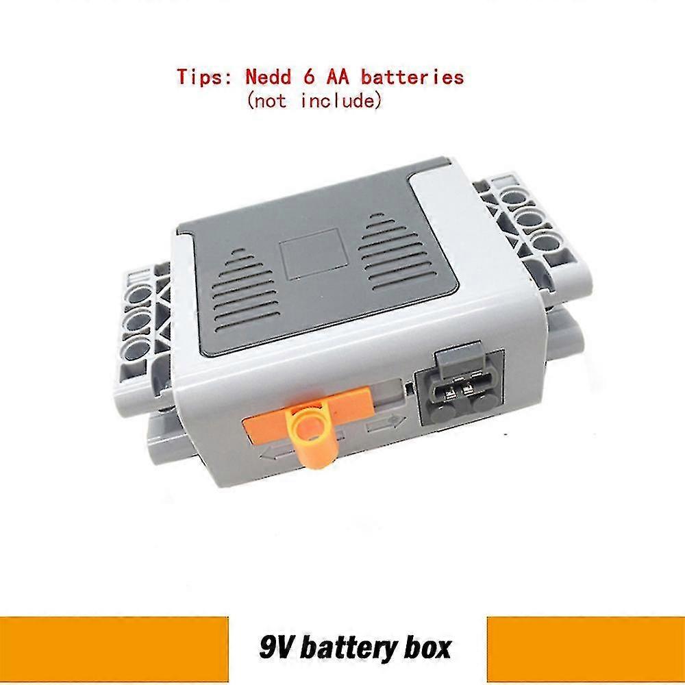 xj5pcs Power Function Motorized Building Blocks Power Kit 2 Medium Motors,1 Battery Box,1 IR Remote Co
