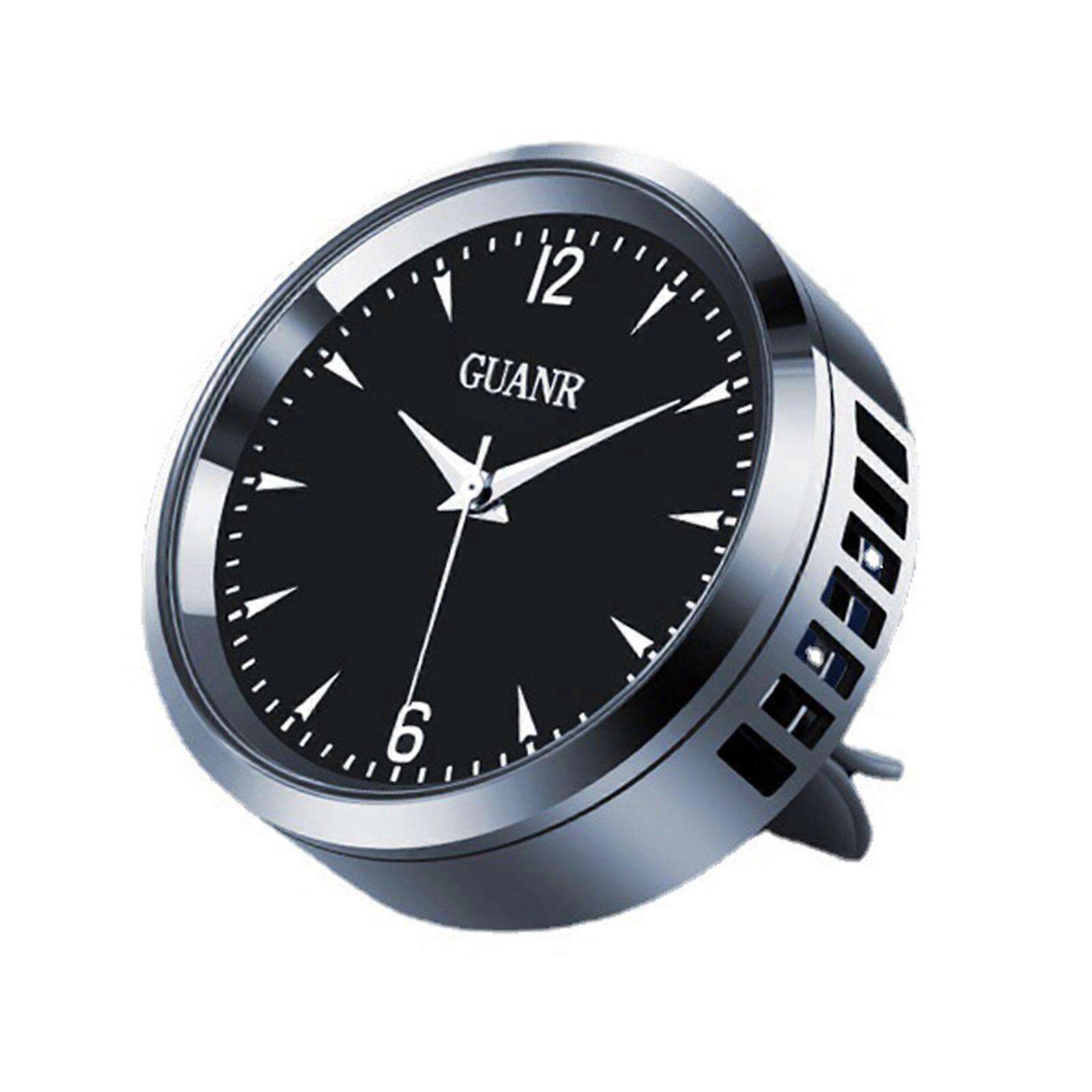 Auto Air Outlet Alloy Round Clock Aromatherapy Essential Oil Diffuser Ornament