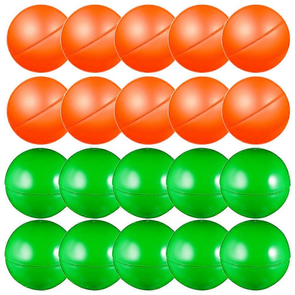 20pcs Lottery Balls Raffle Drawing Balls Lottery Balls Openable Game Balls for Party