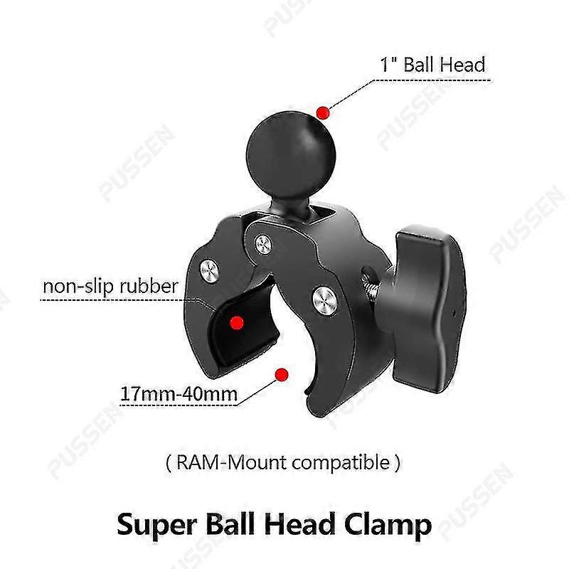 Motorcycle Bike Invisible Selfie Stick Monopod Handlebar Mount Bracket For Gopro Max Hero 11 Insta360 One X2 X3 Accessories - MXBC