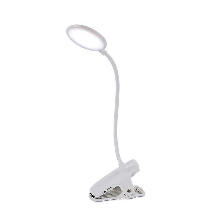 Flexible Led Gooseneck Clamp Desk Lamp Foldable Touchscreen Dimmable Load Clamp Table Lamp for Book Bed Desk Computer