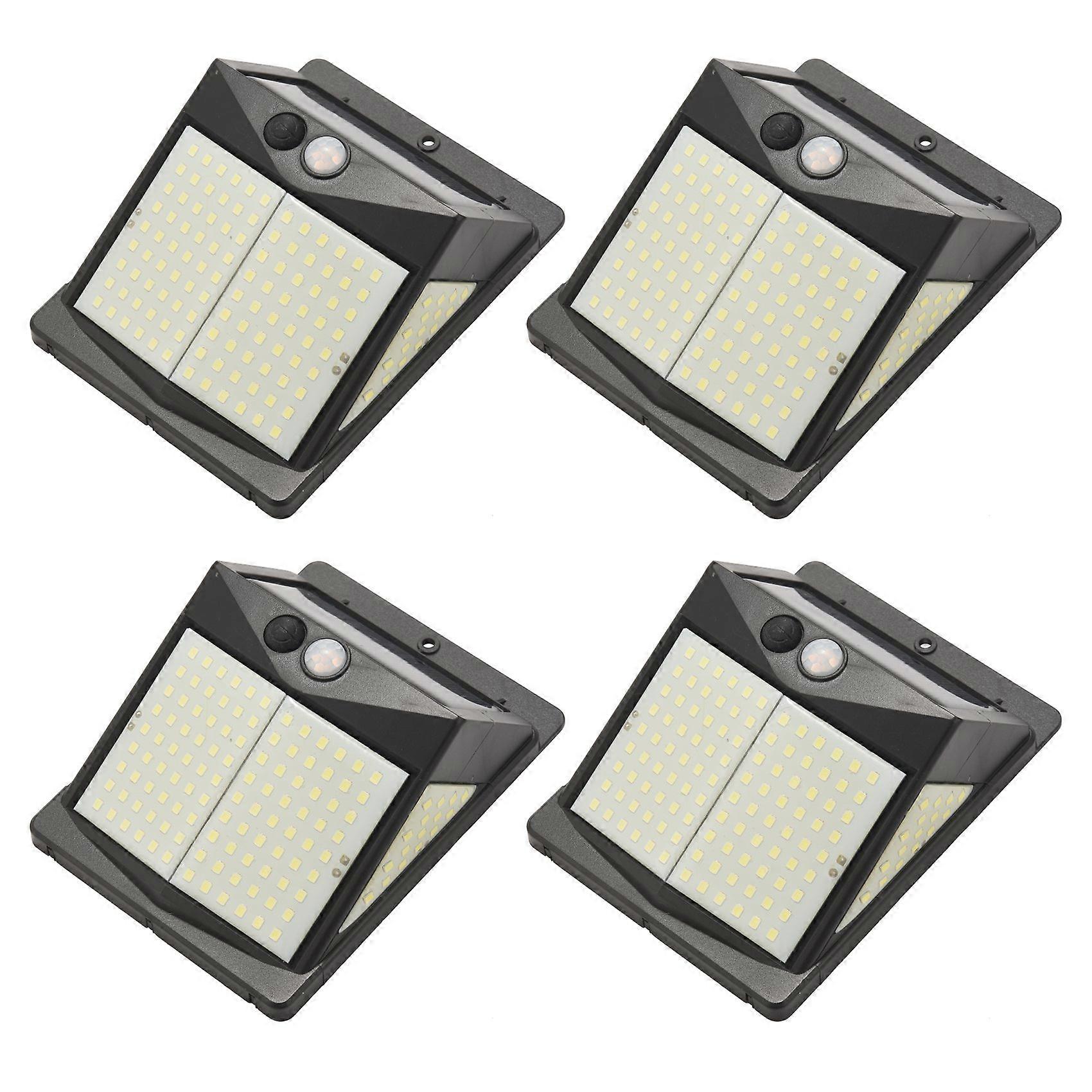 Solar Lights Outdoor 140 LED,Wireless Motion Sensor Lights with 270 Wide Angle IP65 Waterproof for