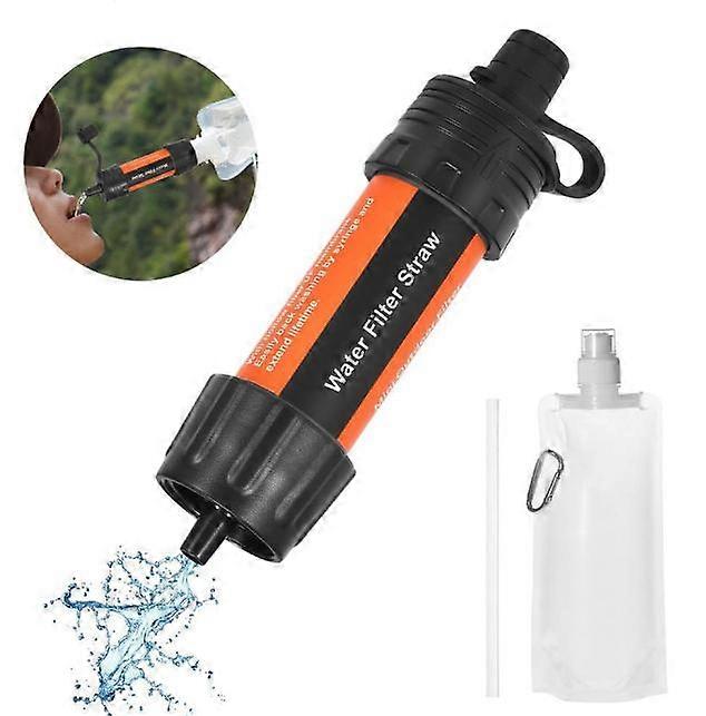 Water Filter, Survival Filtration Portable Gear, Emergency Preparedness
