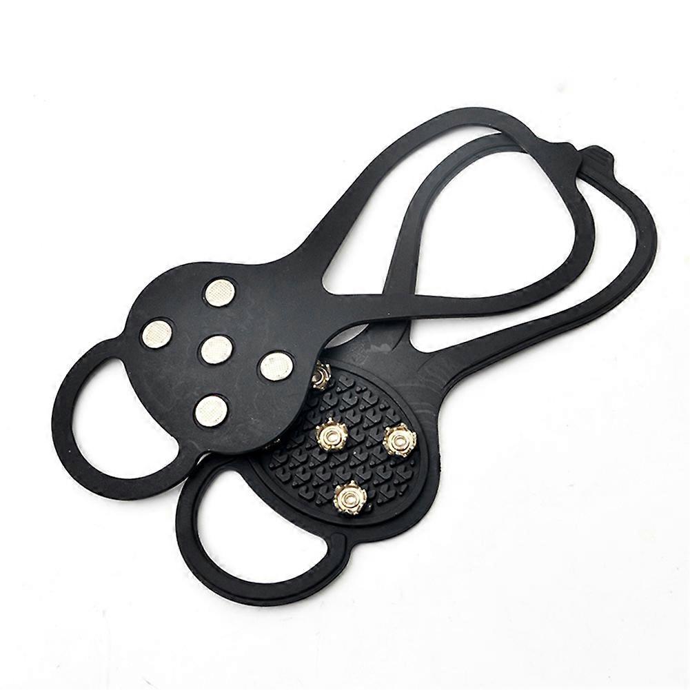 100% NEW Anti-claw shoe cover Kids' Crampons Traction Cleats Spike for Winter Walking Safety Shoe Grips on Ice Snow