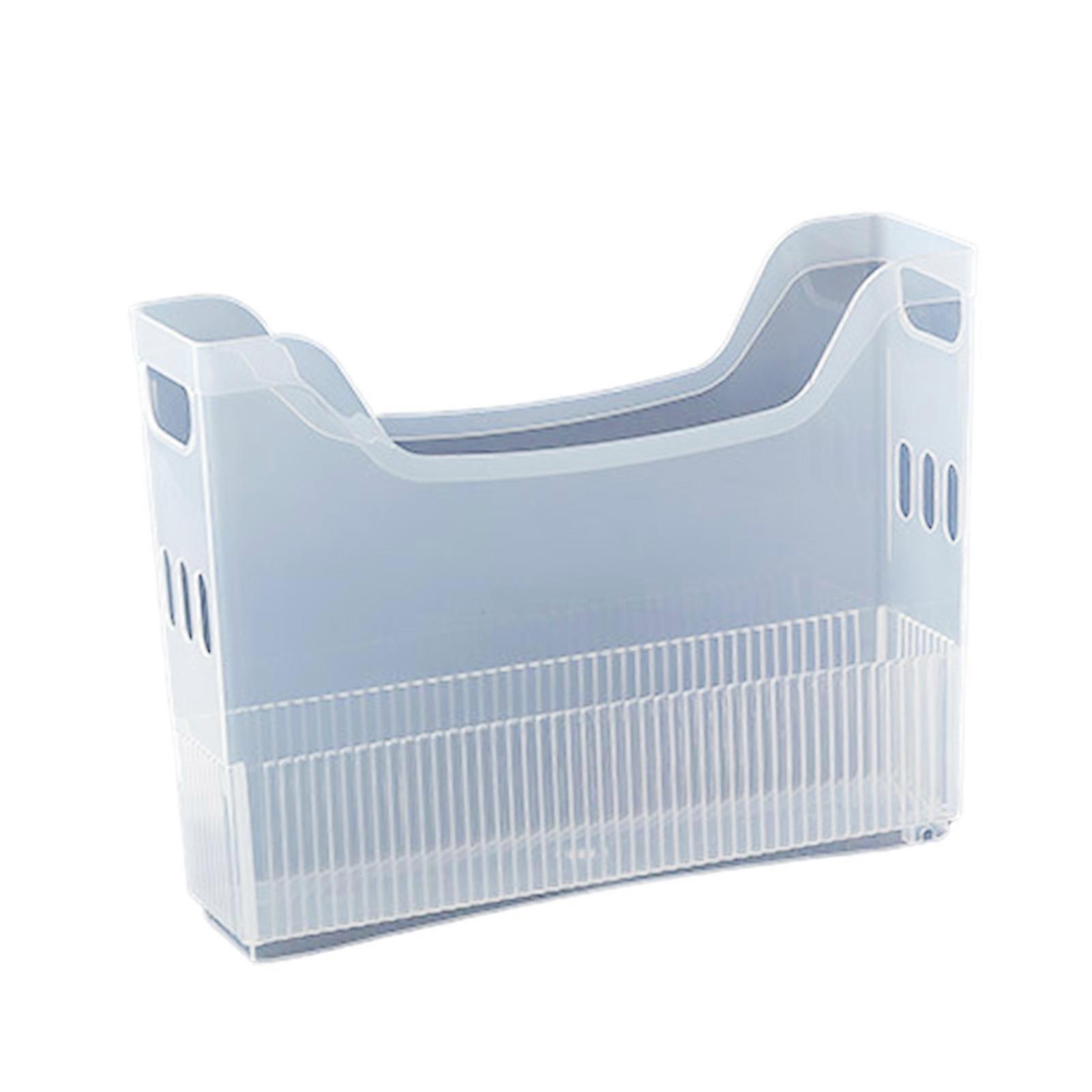 Kitchen Storage Box with Built-in Pulley Design Plastic Scrapbook Paper Storage Case Transparent Storage Bin Jikaixiang