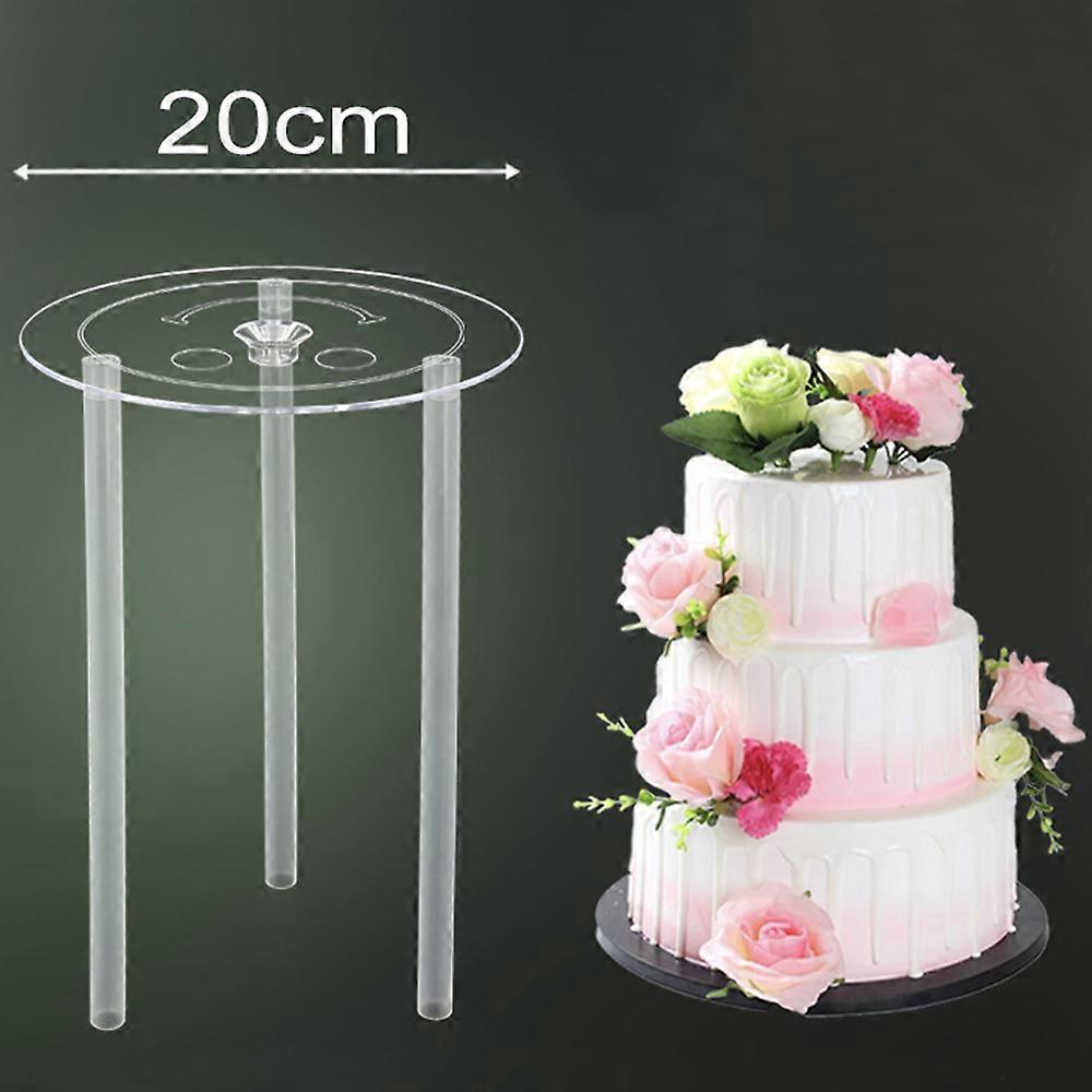 4Pcs/Set Multi-layer Cake Support Frame Practical Cake Stands Round Dessert Support Spacer Piling Bracket Kitchen DIY Cake Tools