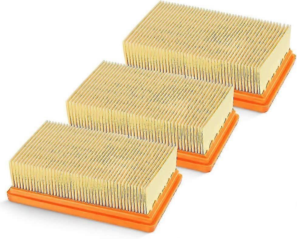 3 Pack Flat Pleated Filter, Flat Pleated Filter Filter, Flat Pleated Filter Filter Vacuum Cleaner Filter