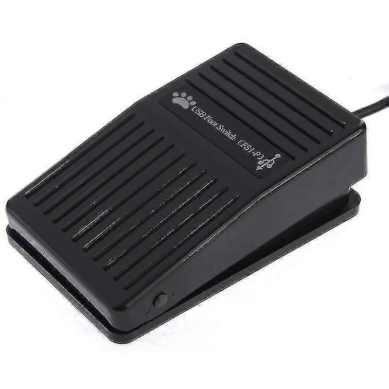 Usb Foot Pedal Control S  Game Pad Keyboard Adapter For Computer(Black)