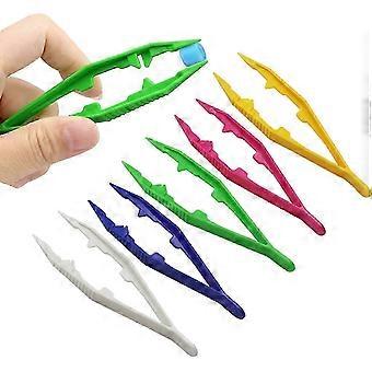 Plastic Tweezers, 5Pcs Plastic Tweezers for Kids,Craft...