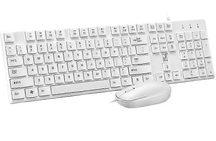 Ultra-thin Wired Usb Keyboard And Mouse Replacement Kit