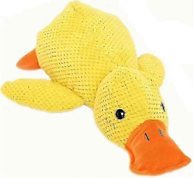 Yellow Duck Chew Resistant Dog Toy Plush