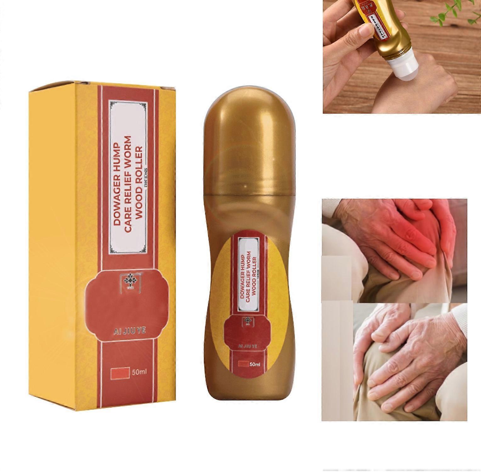 Back Pain Relief Roll-On Essence, Muscles Pain Relieving Roll-on,Bone Repair Gel Roller,Pain Relief Cream,Naturally Soothes Body Cream Fast Acting for