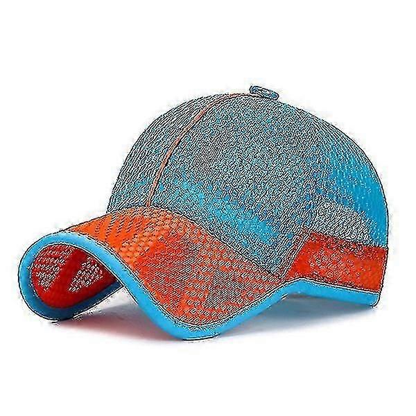 Summer Boys Baseball Cap [blue Top]-XK7656